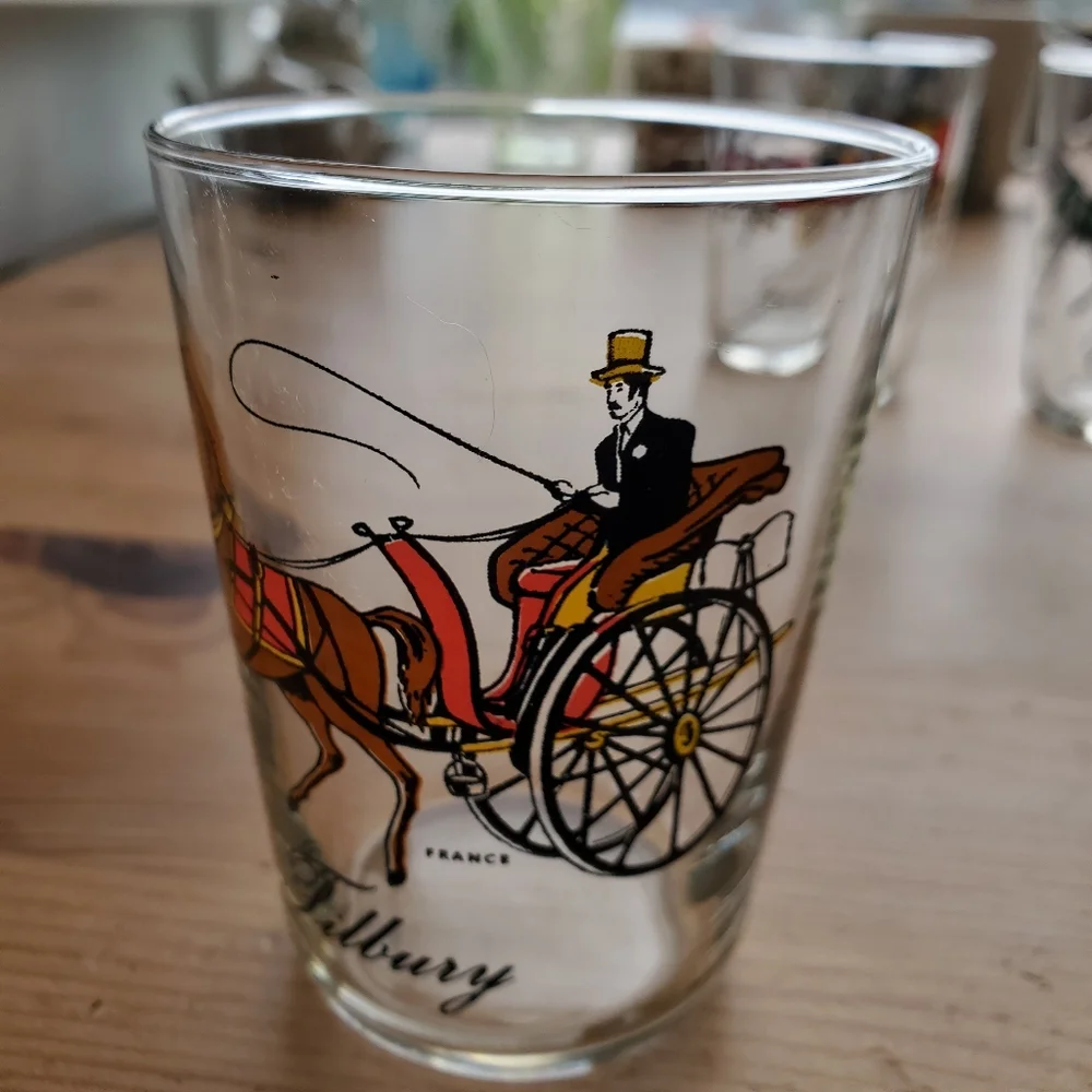Vintage drinking glasses